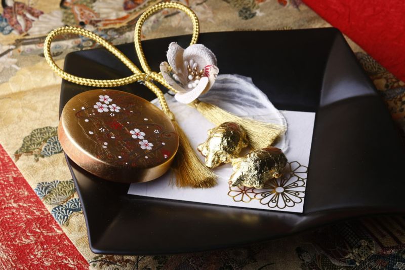 献上菓子『黄金亀』（匠の美芸一式） | 宗禅（そうぜん）モール